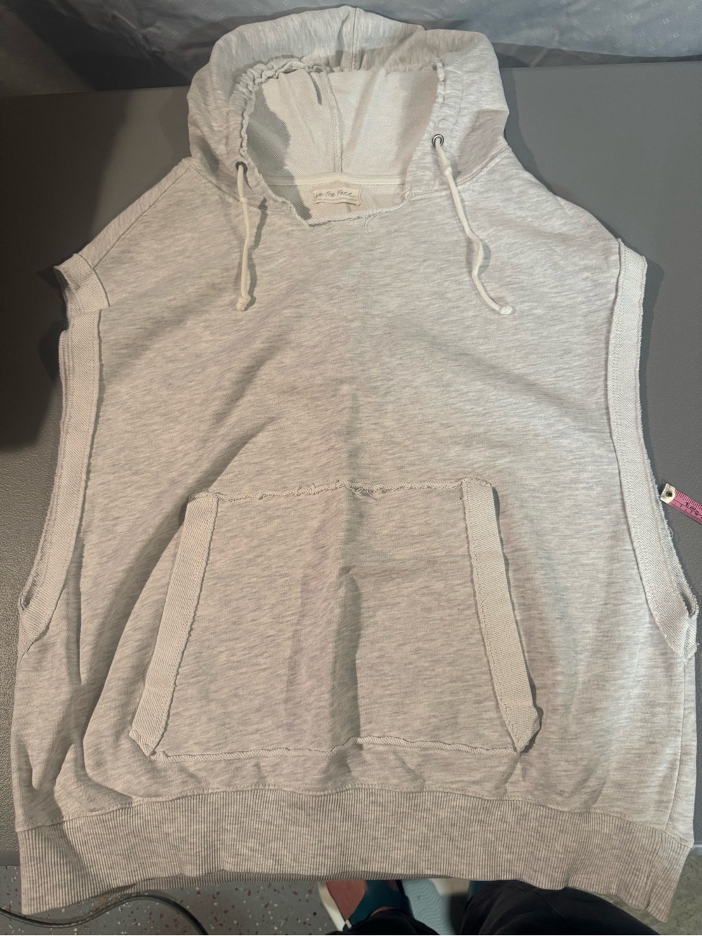 We The Free Stone Sleeveless Hooded Pullover